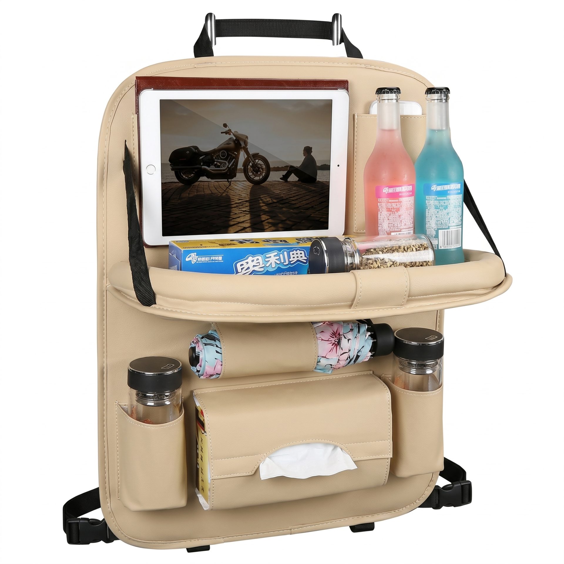 Organizator Spate Scaun Auto Flippy cu Masa Pliabila