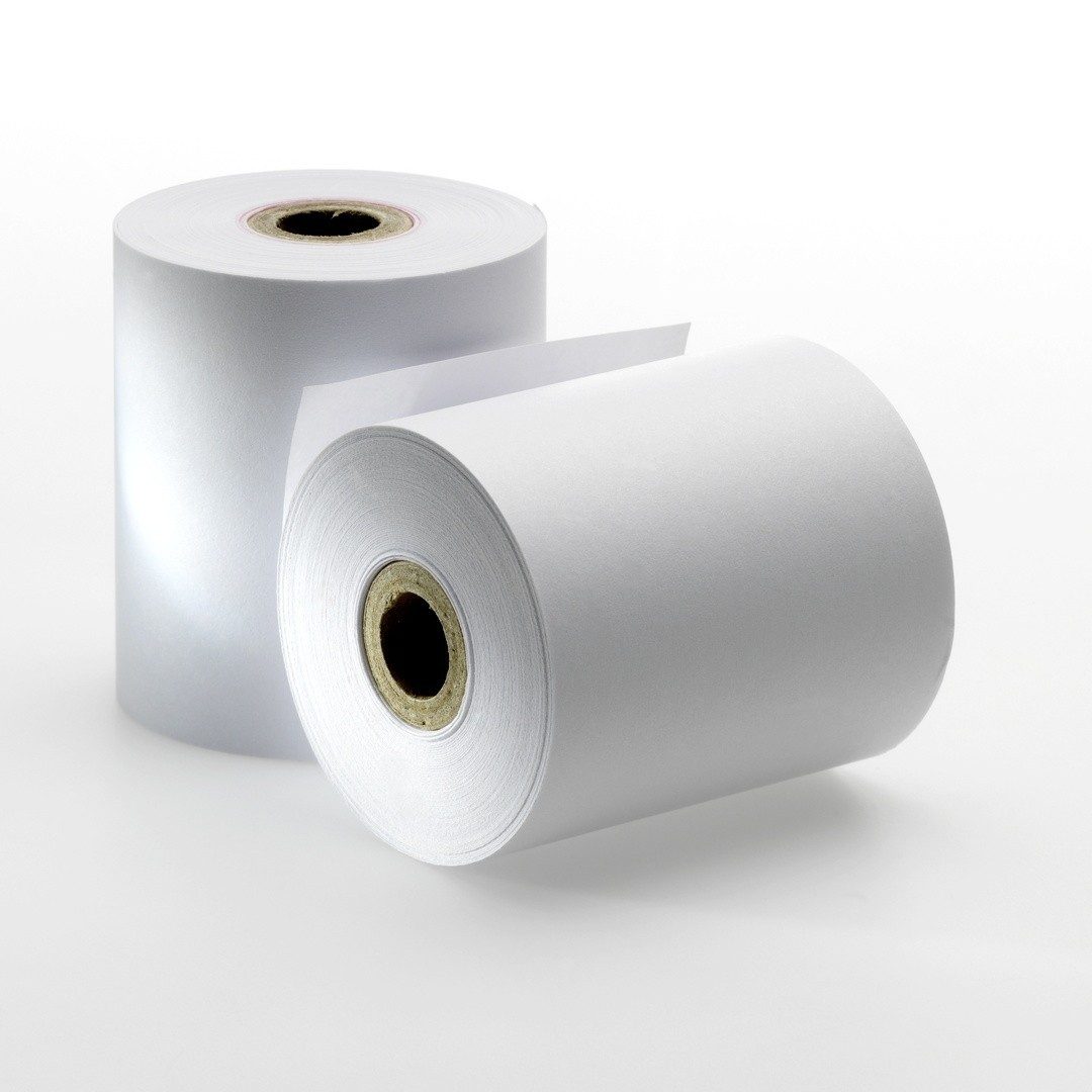 Detaliu role hartie termica Flippy 80mm