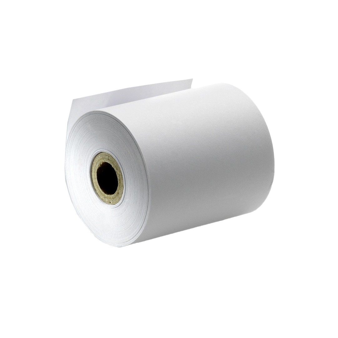 Role de hartie TERMICA, , Set 5 bucati, Role de hartie pentru Casa de Marcat, POS, latime 80 mm, Lungime 48 metri, Diametru interior 25 mm, Diametru exterior 76 mm