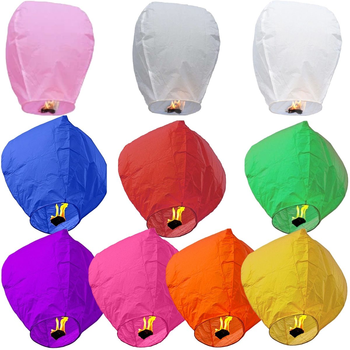 Lampion zburator, TOPinStock, hartie biodegradabila - Imagine