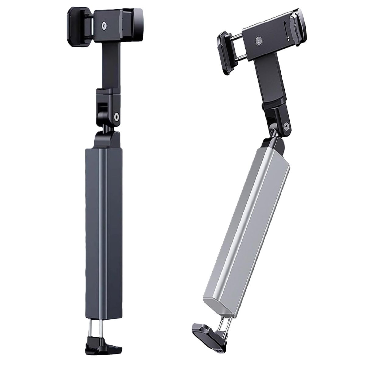 Suport pentru Telefon Mobil, TOPinStock, Portabil, Pliabil, Telescopic, Rotativ, din Plastic - Imagine