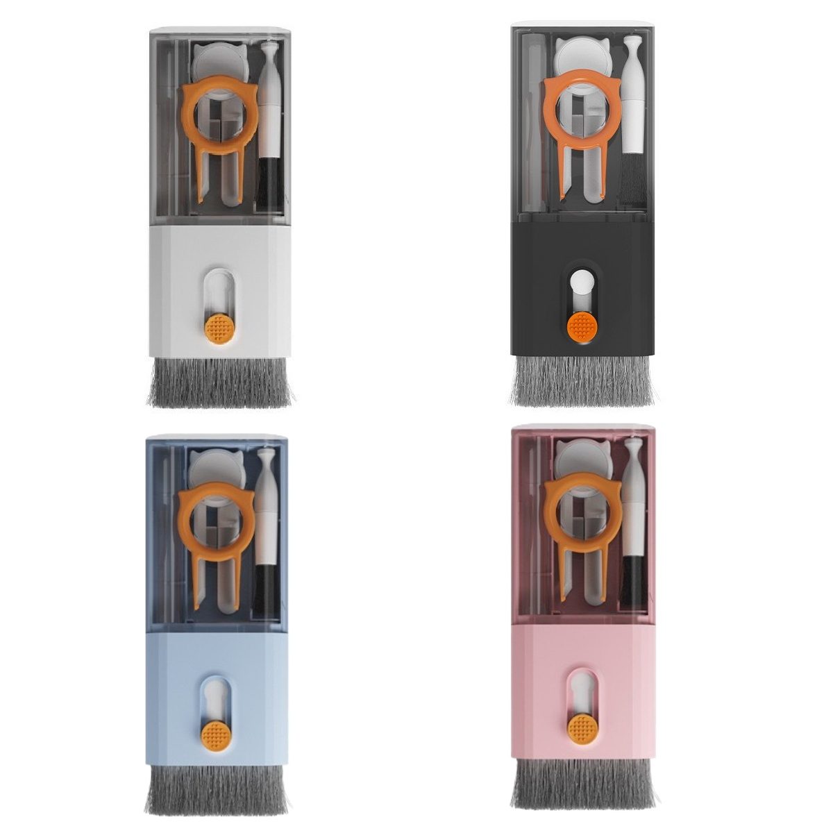 Kit Multifunctional de Curatare Produse Electronice 10in1, TOPinStock, pentru Laptop, Tastatura, Telefon, Casti - Imagine