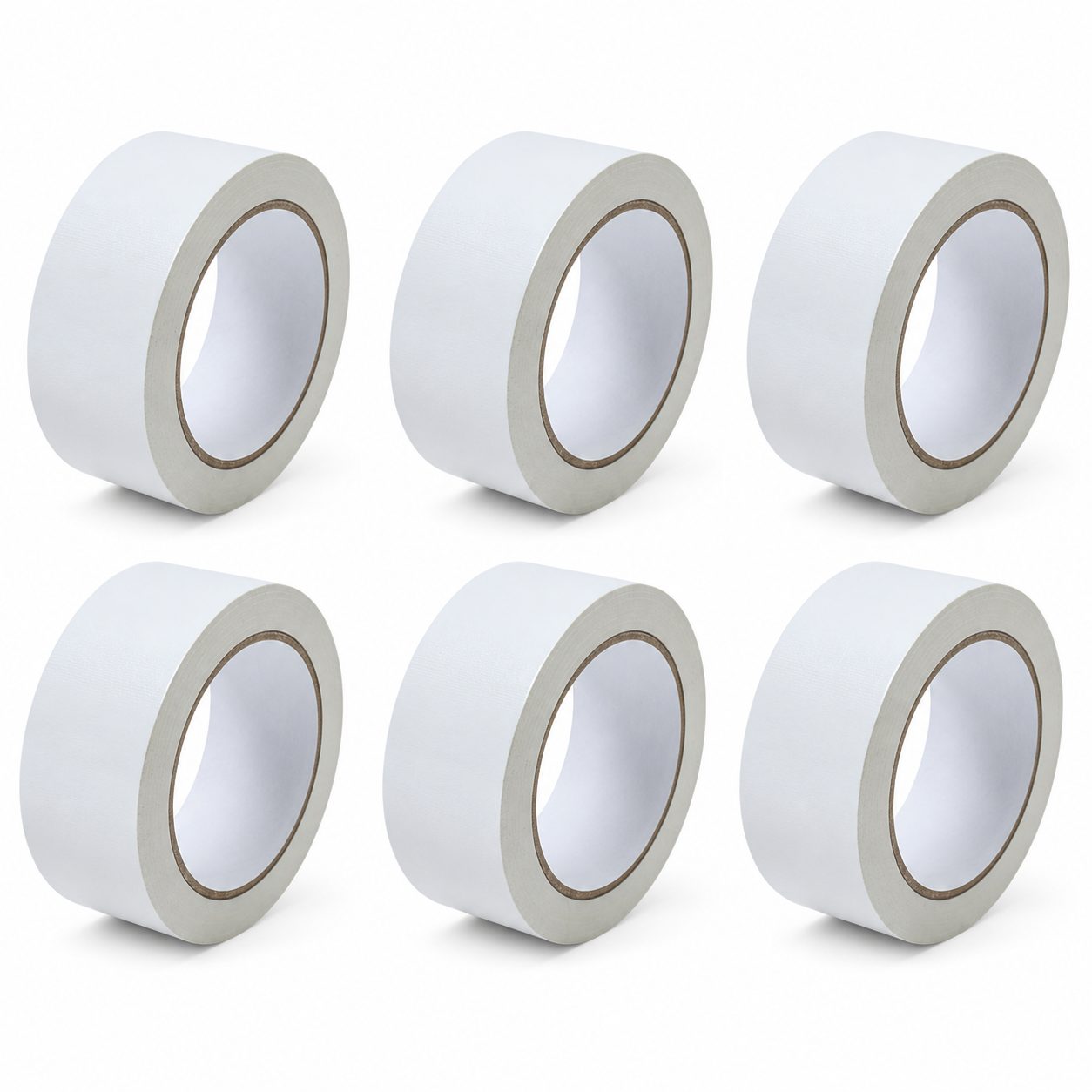 Set 6 role bandă adezivă pentru ambalare și sigilare colete low noise