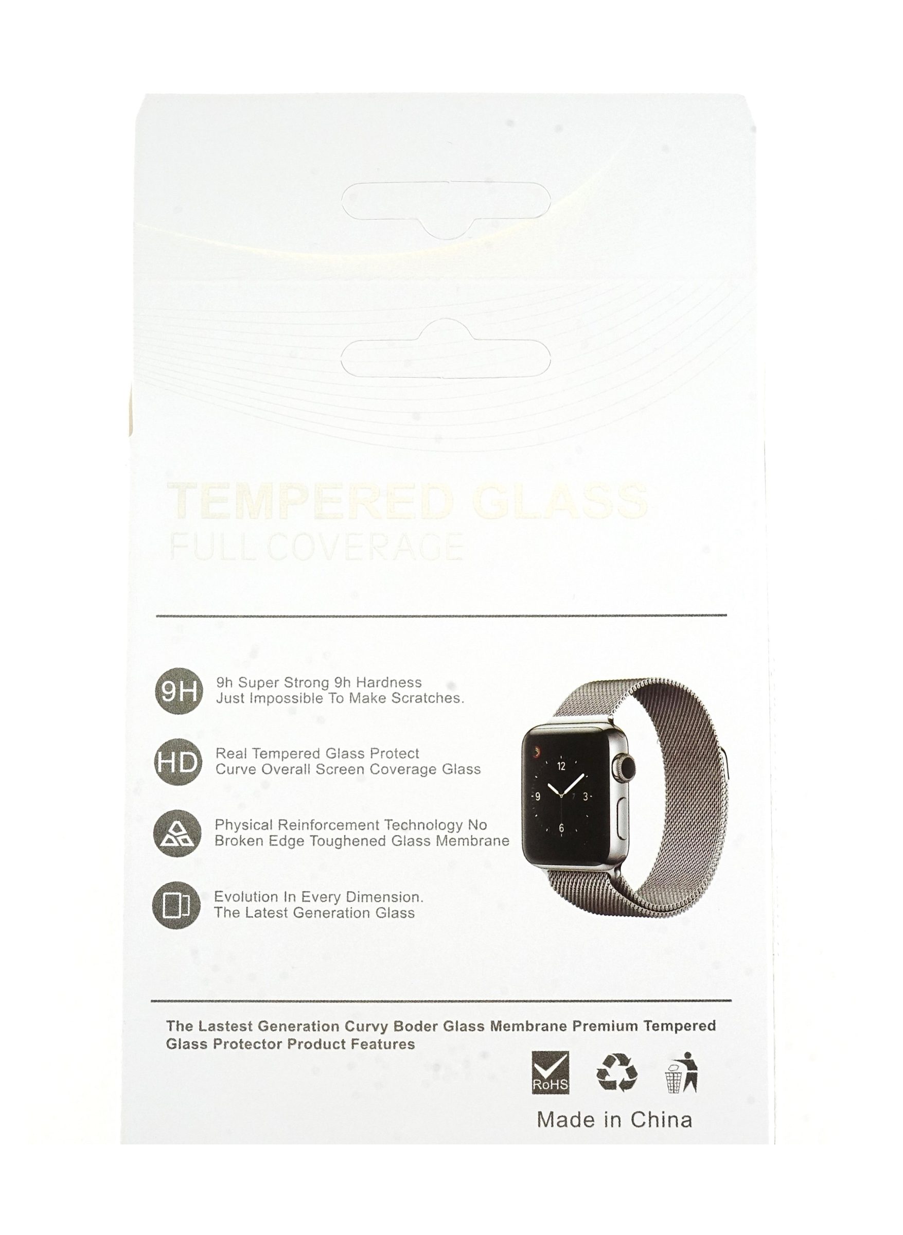 Componenta plic hartie pentru ambalaj folii sticla iWatch 95 X 110 mm