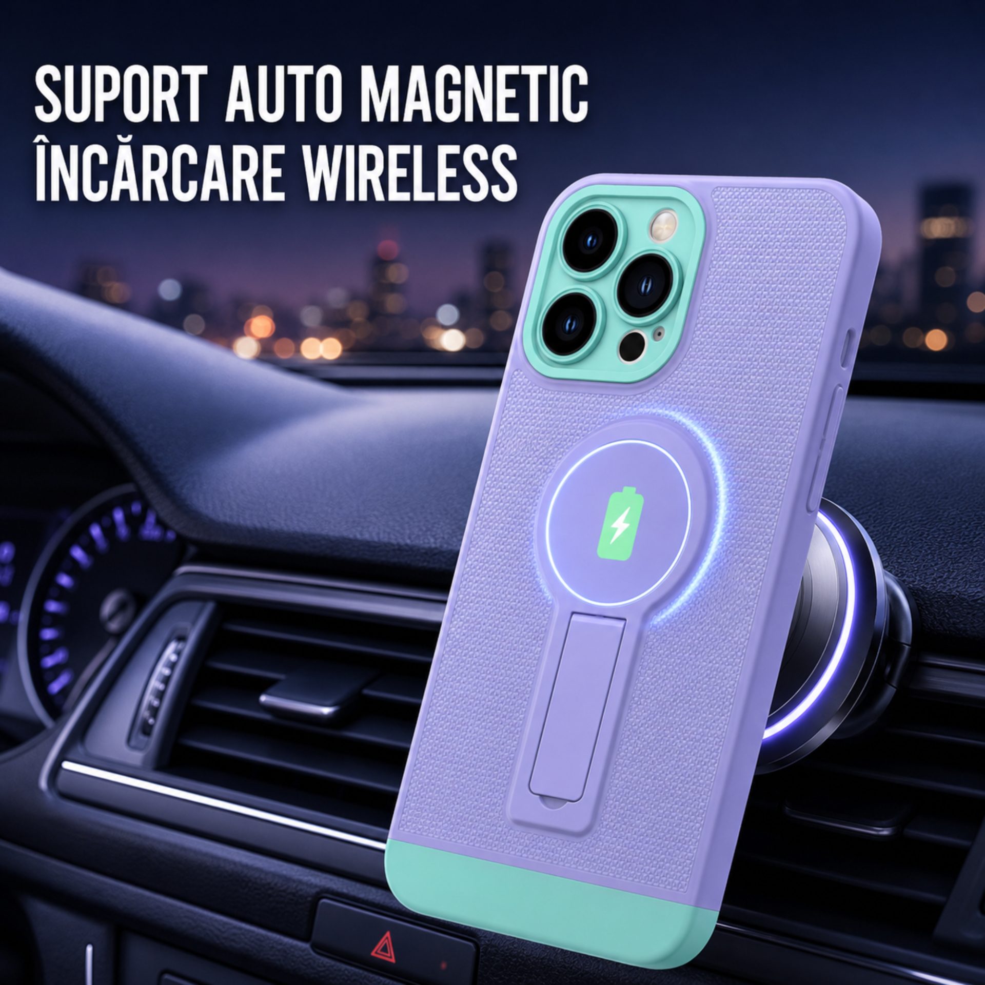 Protecție antisoc husă iPhone 13 Pro Max