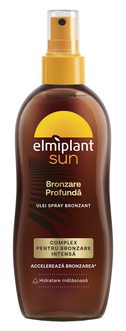 Ulei Spray Bronzant Elmiplant Sun SPF 0