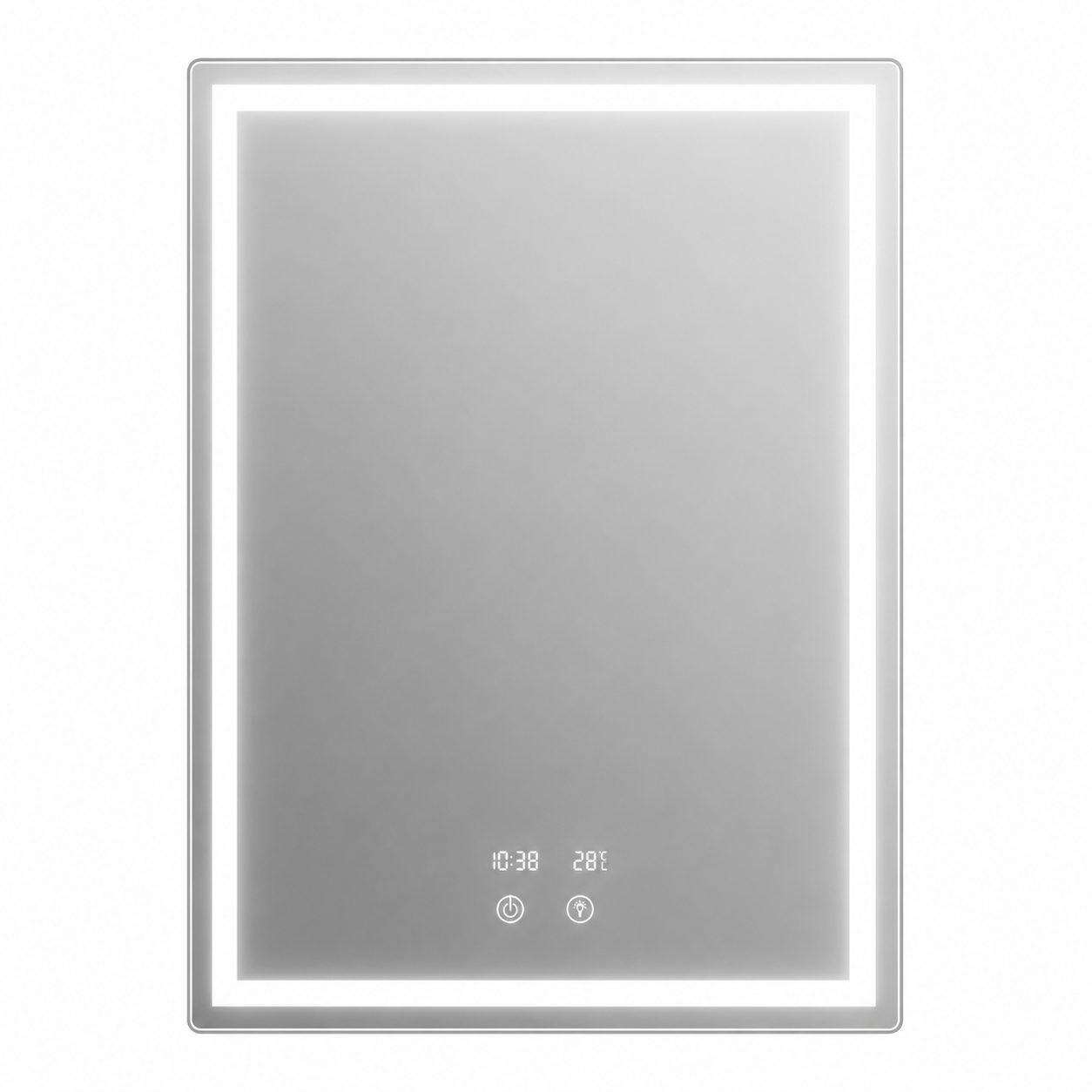 Oglindă LED baie WAMOSK Korman 60x80 cm