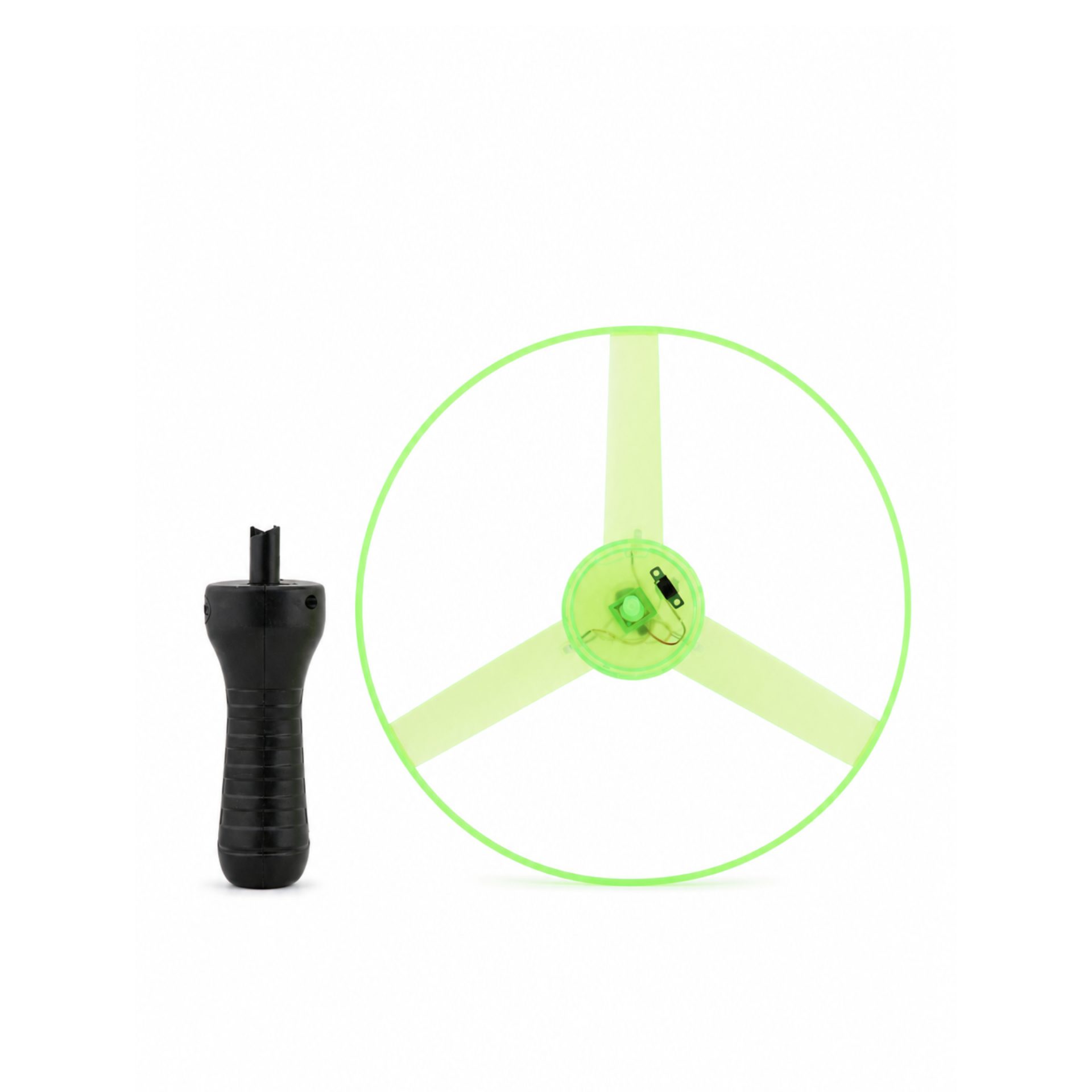 Detaliu disc zburator Flippy mecanism