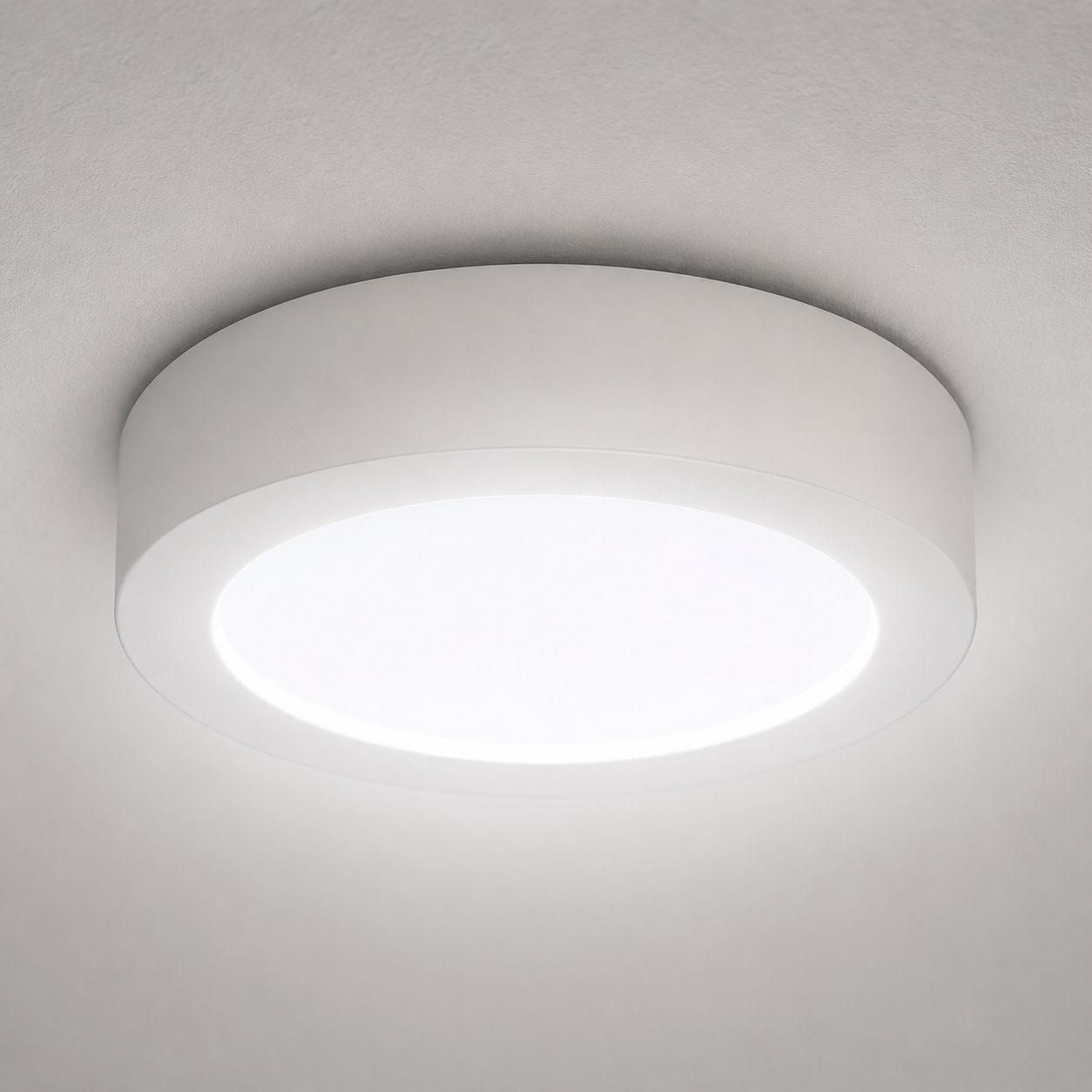Spot LED Aplicat, , Forma Rotunda, 24W, Lumina Rece 6500K, Montaj pe Tavan, Alb 5