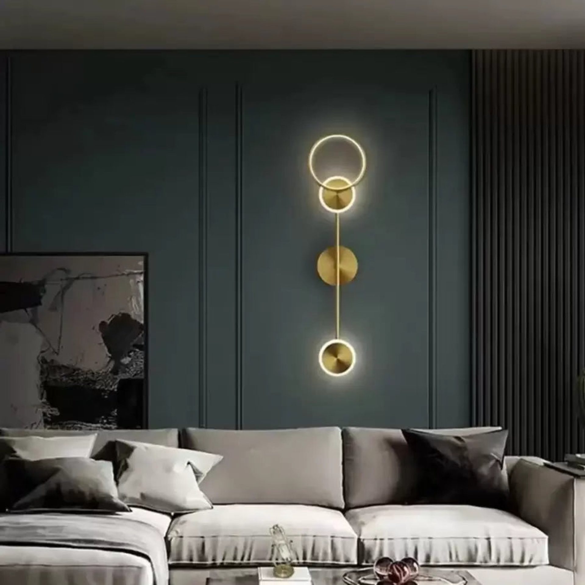 Aplica LED Rylan 24W Auriu 4