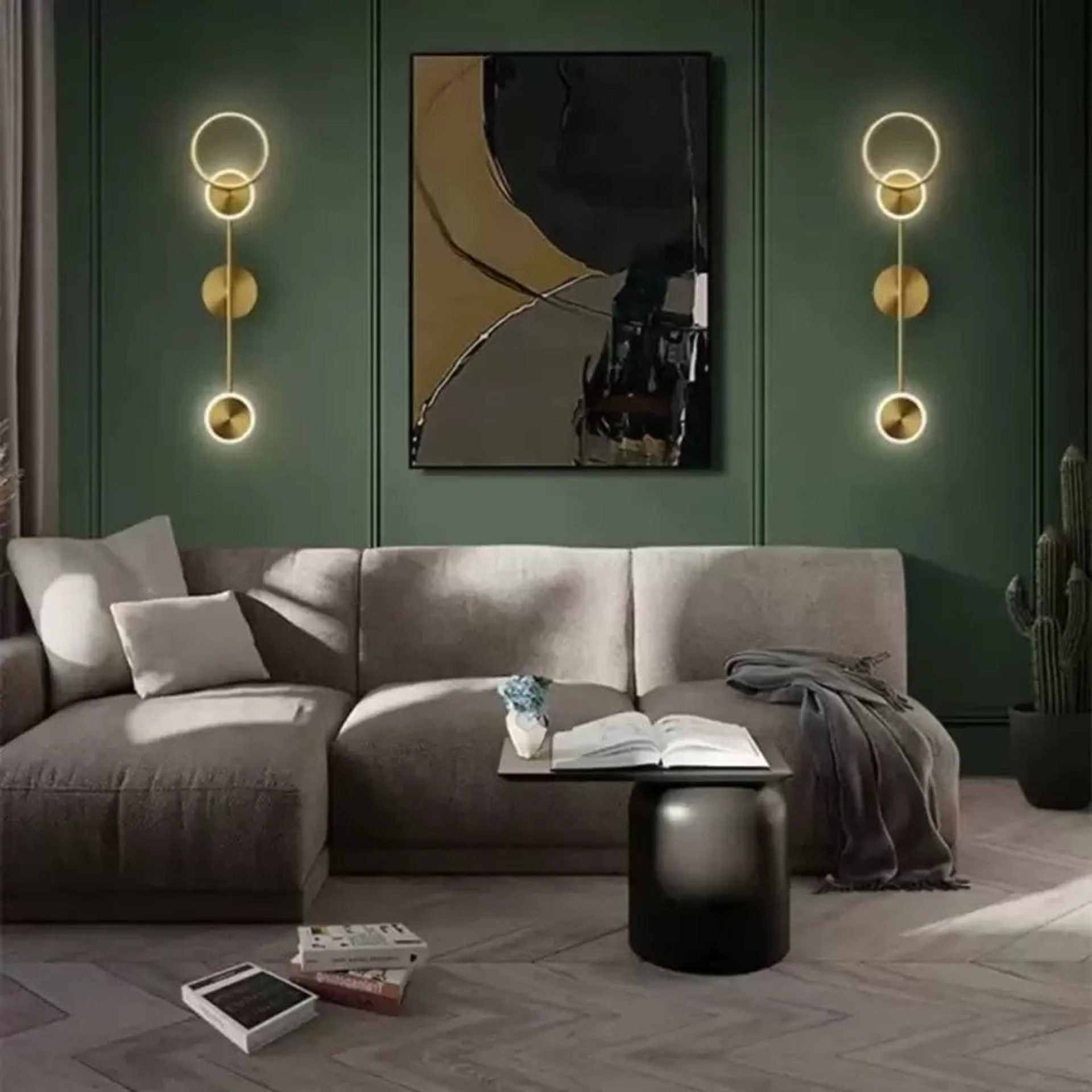 Aplica LED Rylan 24W Auriu 5