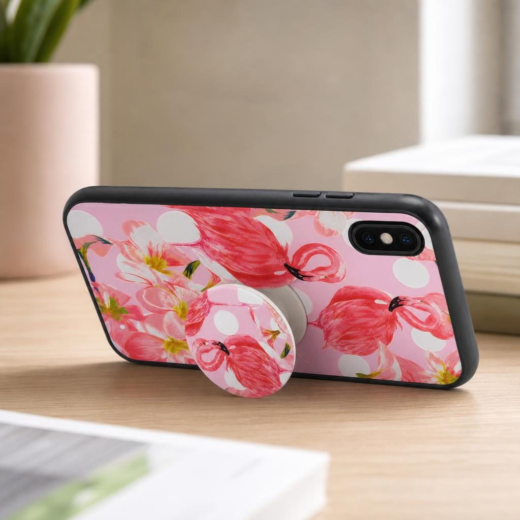 Husă iPhone XS Max cu suport popsocket