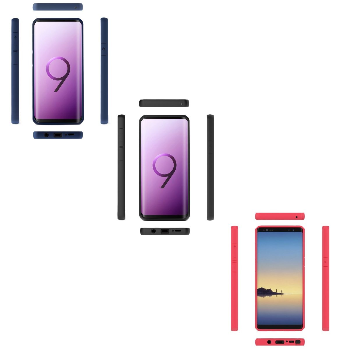 Husa de Protectie TOPinStock Compatibila cu Samsung Model Shockproof Acrylic - Imagine