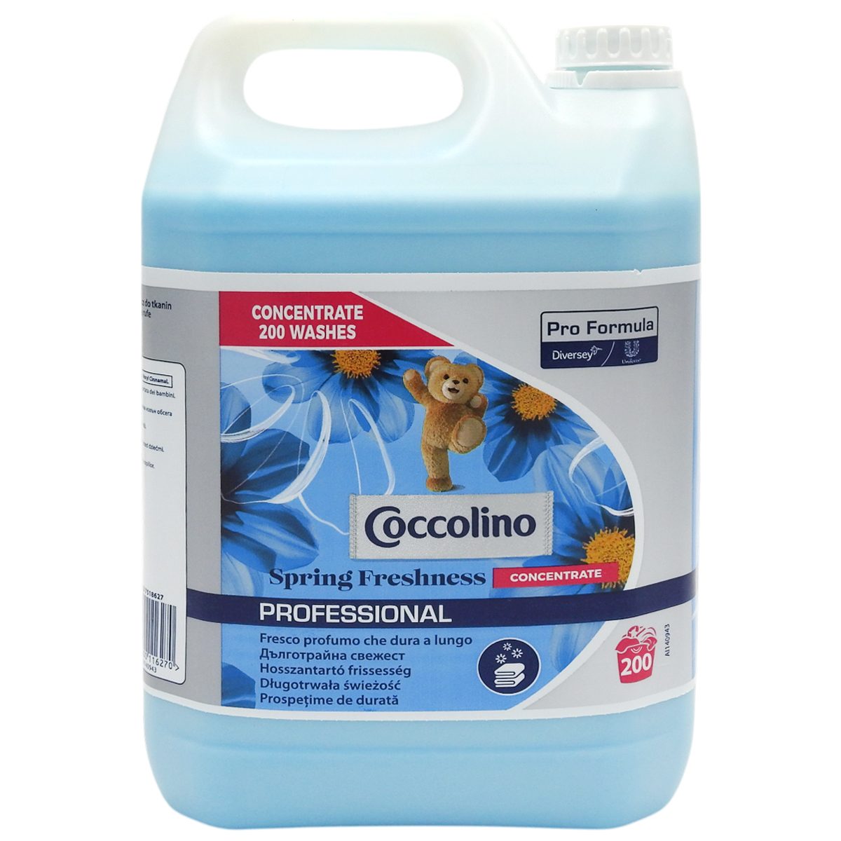 Coccolino Professional Spring Fresh Concentrated – Balsam Concentrat de Rufe, 5 L 2