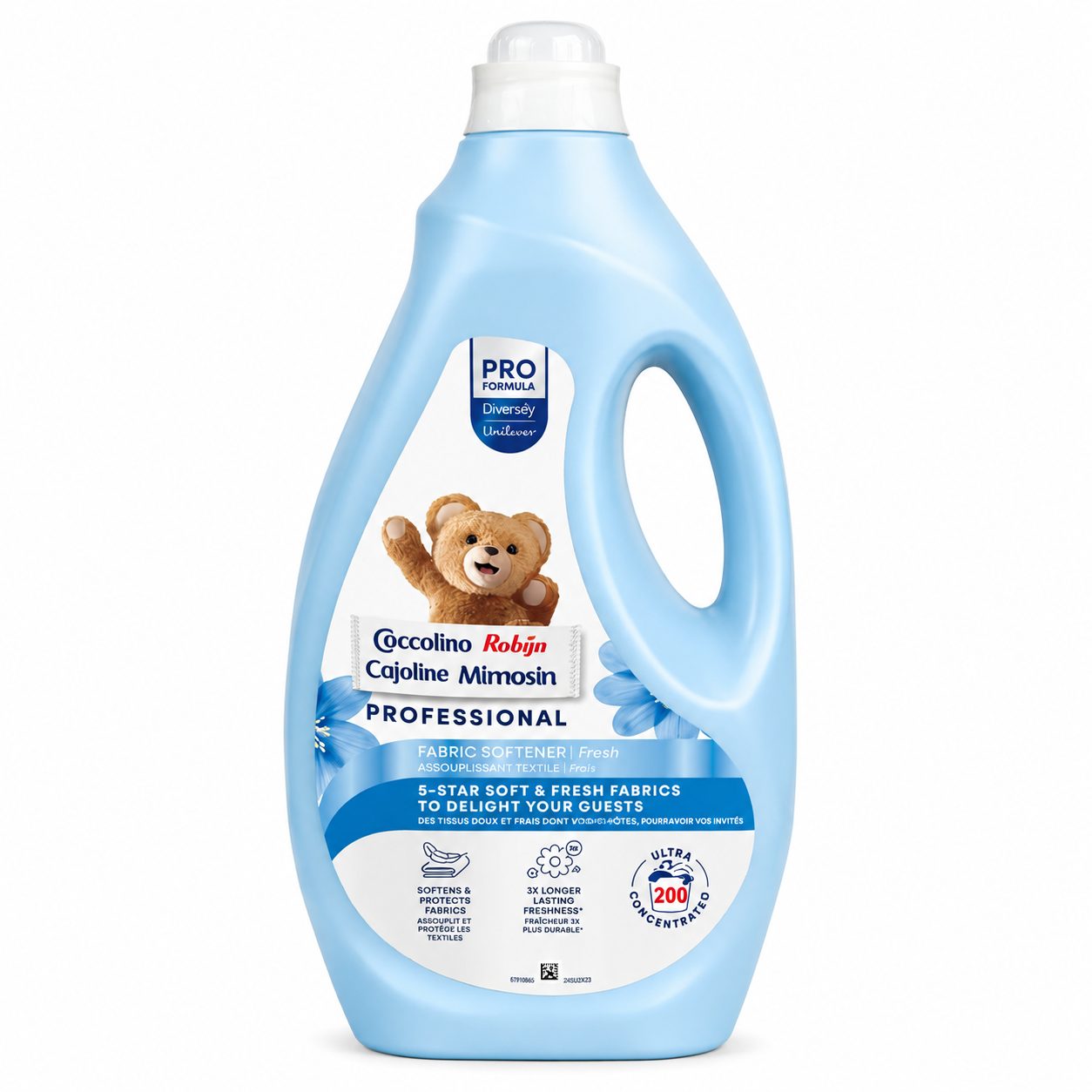 Coccolino Professional Spring Fresh Concentrated - Balsam Concentrat de Rufe, 5 L