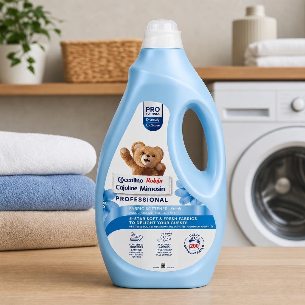 Coccolino Professional Spring Fresh Concentrated - Balsam Concentrat de Rufe, 5 L