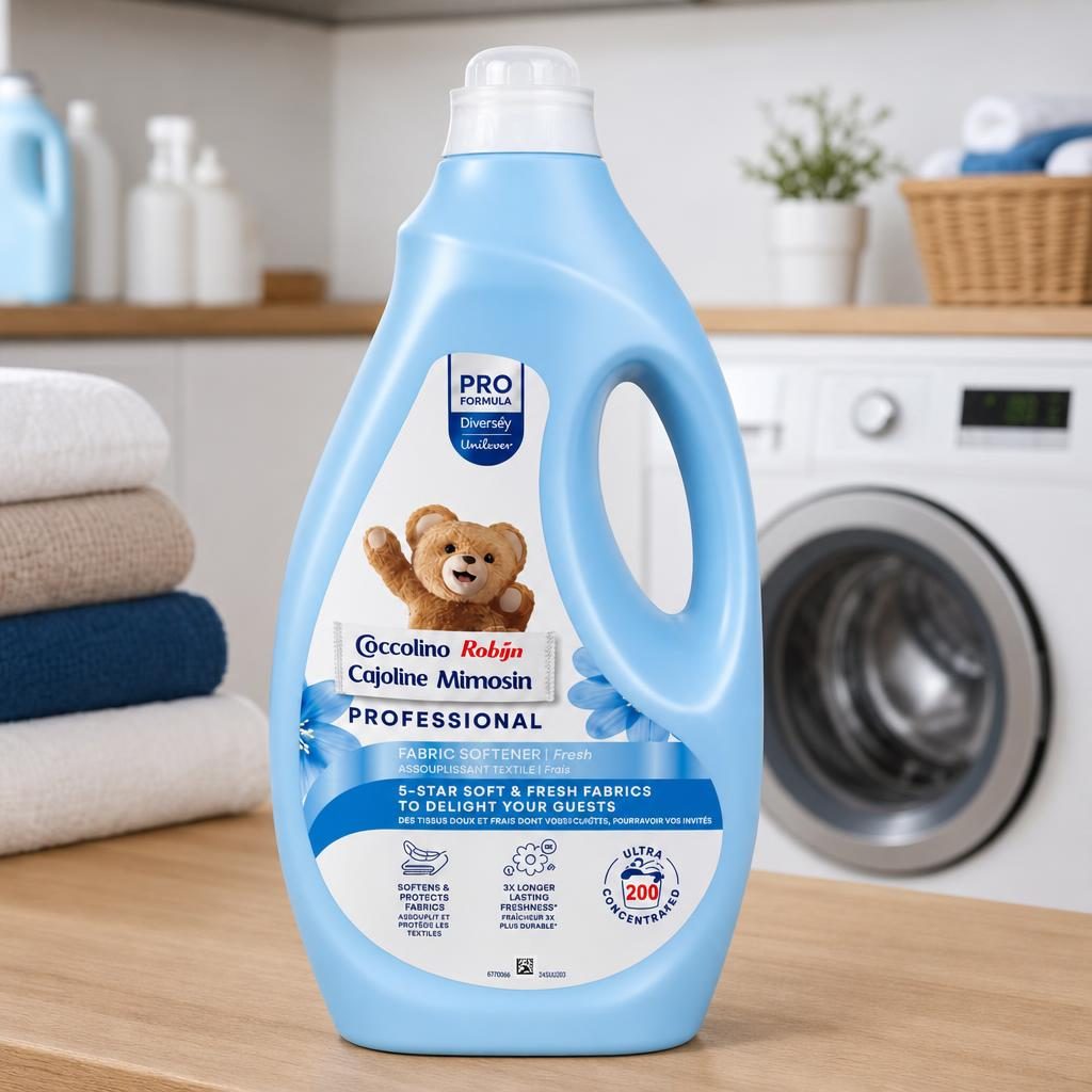 Coccolino Professional Spring Fresh Concentrated - Balsam Concentrat de Rufe, 5 L