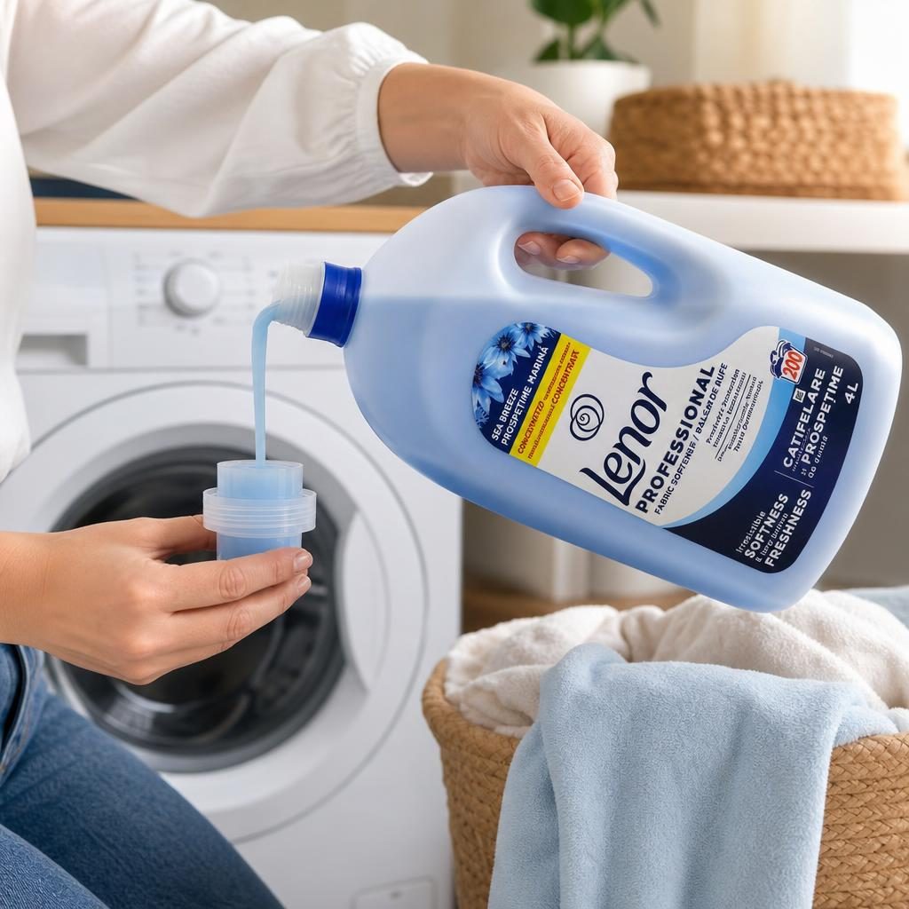 Balsam pentru Rufe, LENOR, Professional Prospetimea Marina, 4 L, 200 Spalari