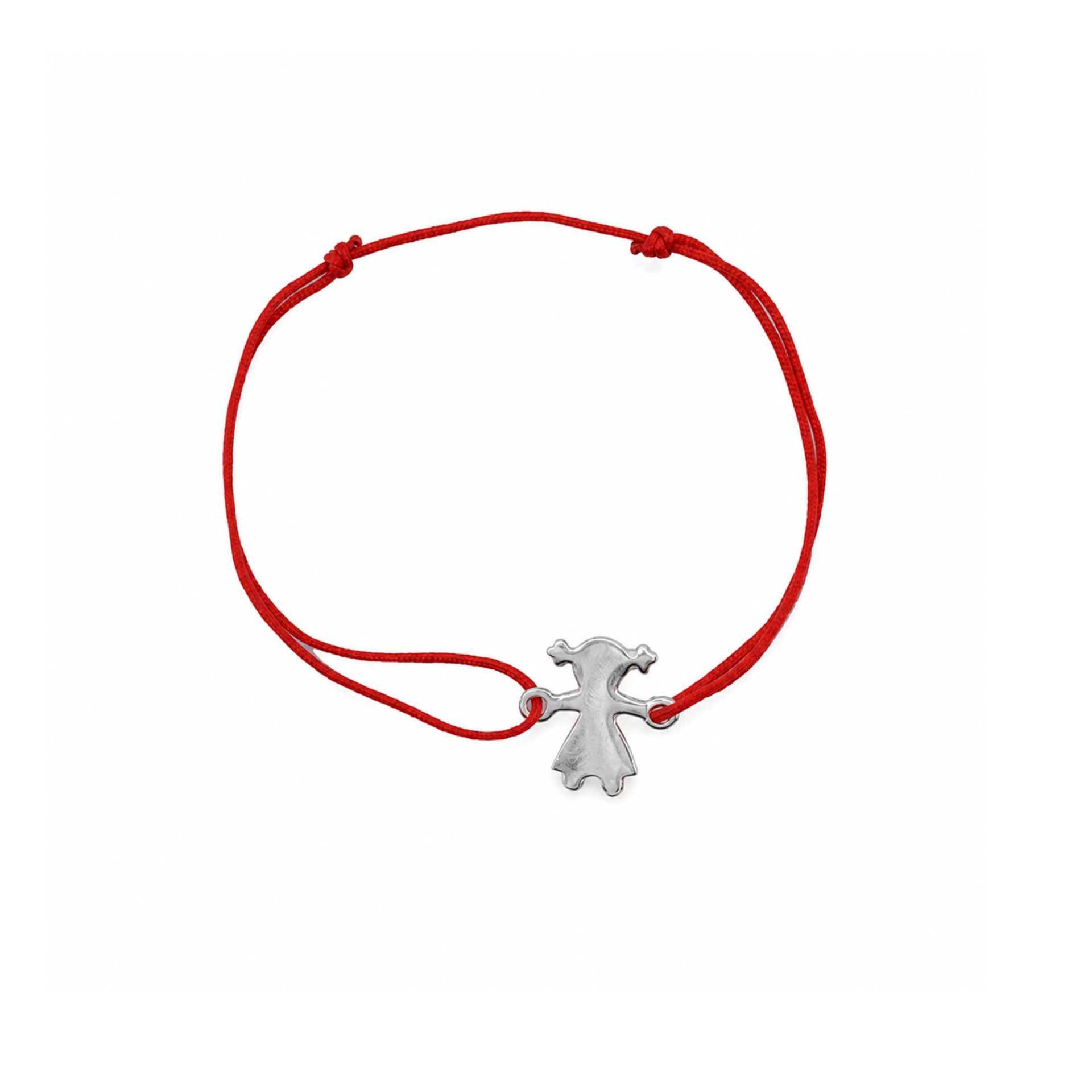 Brățară argint 925 fetițe Jolie Silver cu inimă cubic zirconia