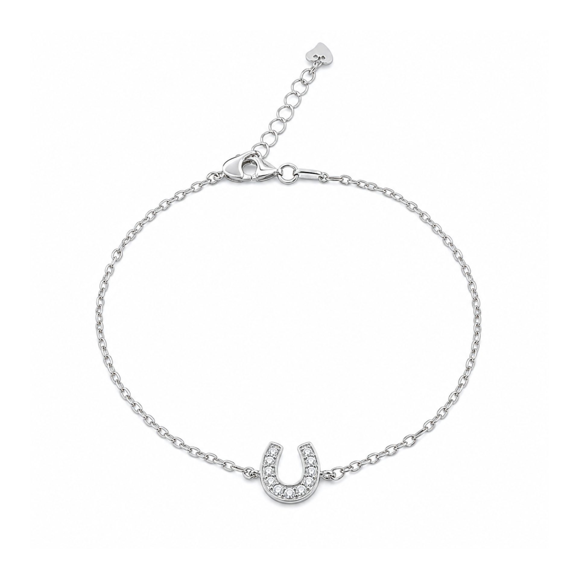 Brățară Jolie Silver argint 925 potcoavă zirconi