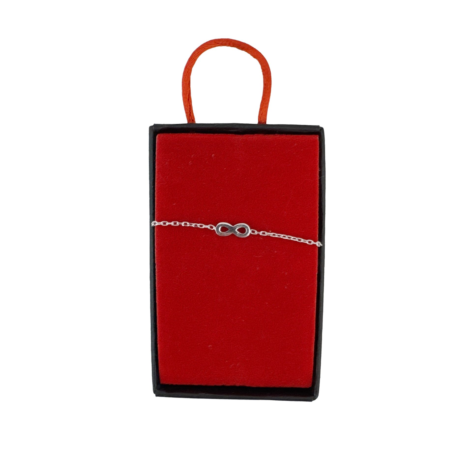 Bratara din Argint 925, pentru Dama, Jolie Silver, Model Infinit, 1.54 g, Lungime Reglabila, Argintiu