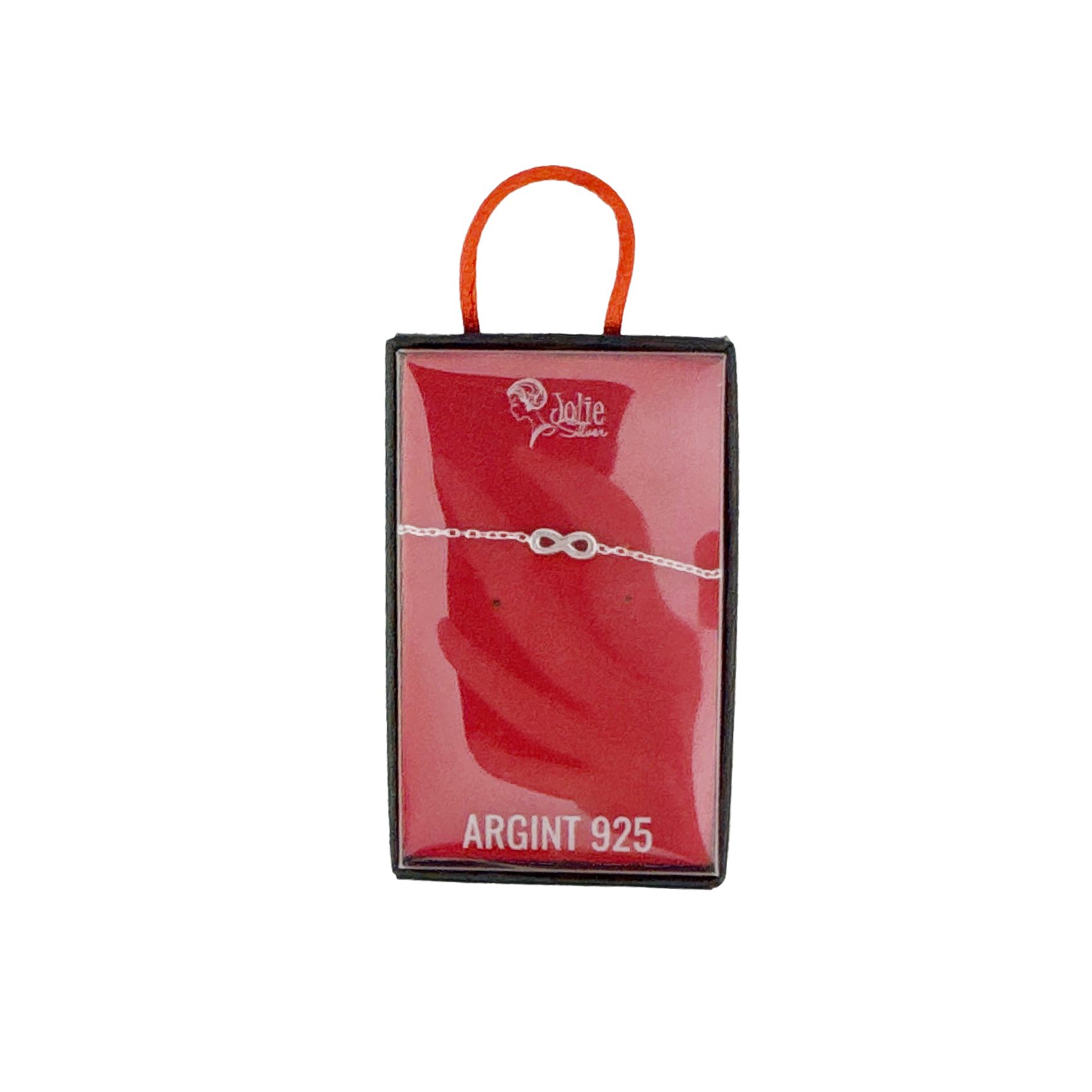 Bratara din Argint 925, pentru Dama, Jolie Silver, Model Infinit, 1.54 g, Lungime Reglabila, Argintiu