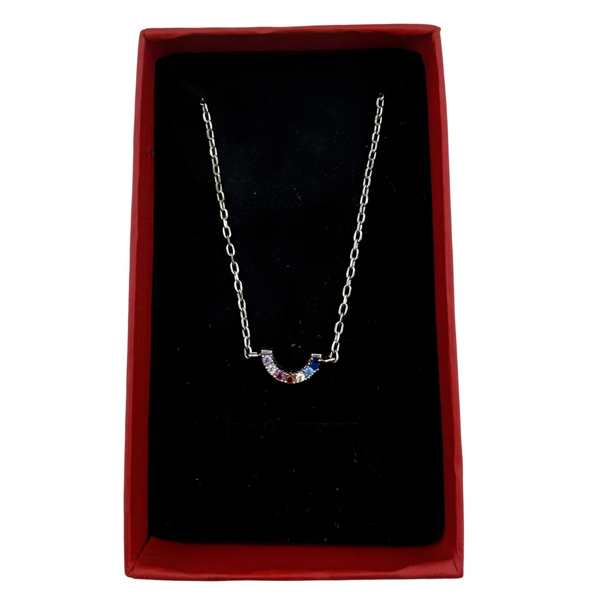 Bratara pentru Dame ,Jolie Silver, din Argint 925, Model  Potcoava, cu Pietre mici de Zirconiu, 1.36 gr, Argintiu