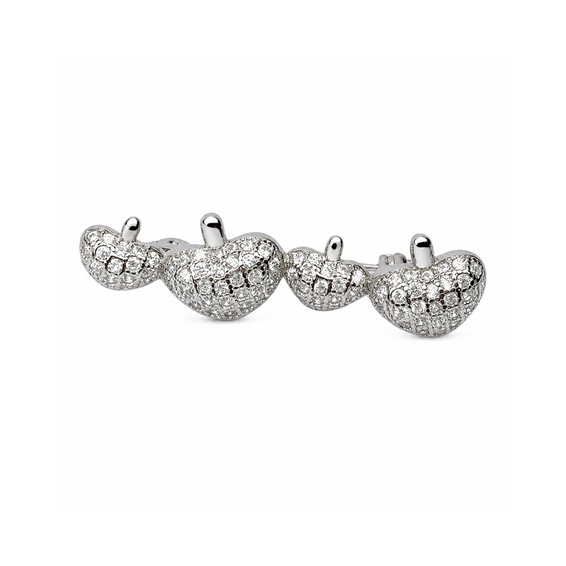Brosa Argint 925 4 Inimi
