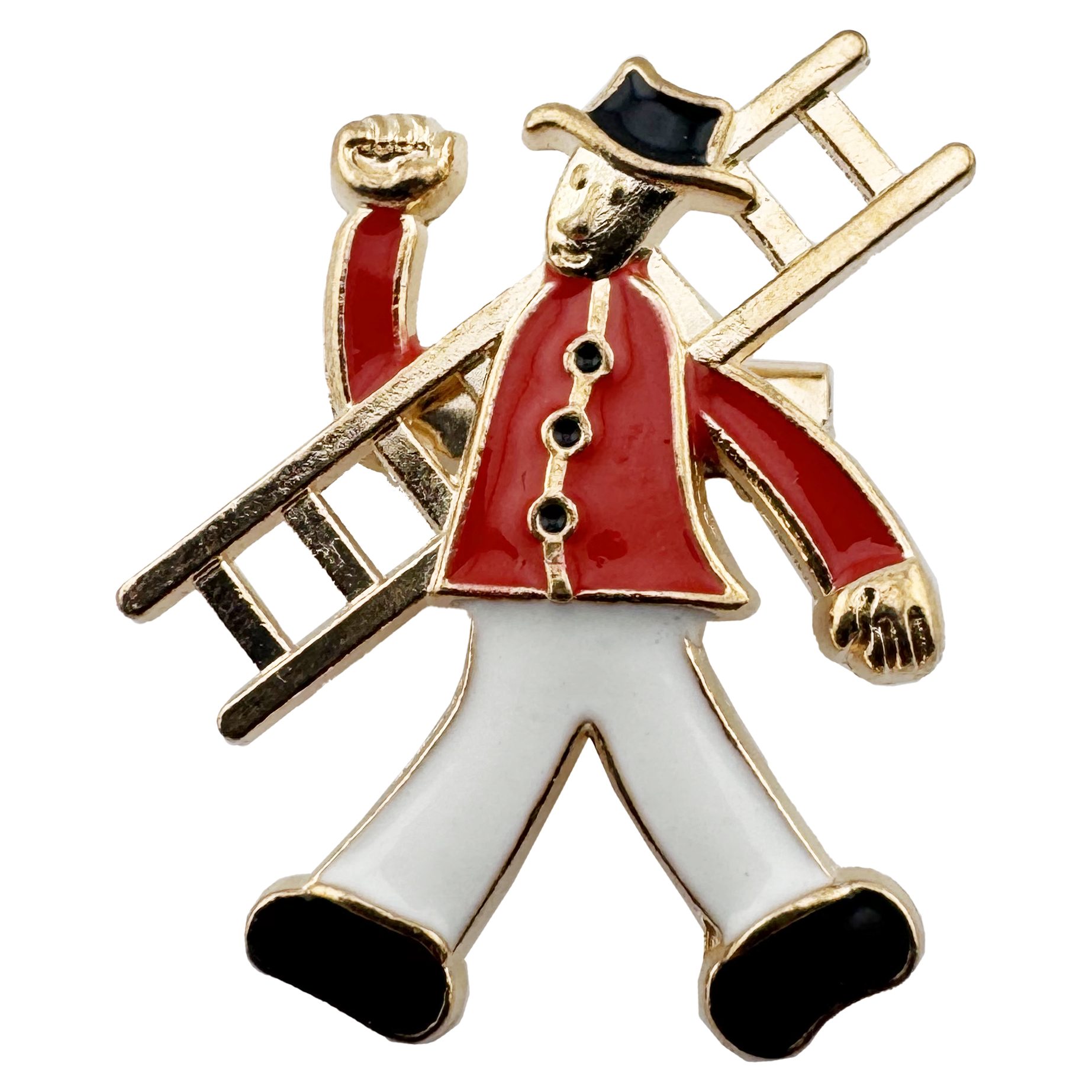 Set 100 Brose cu Pietre, Flippy, Model Corsar cu Scara, 3 x 2.5 cm per unitate, Auriu/Alb/Rosu