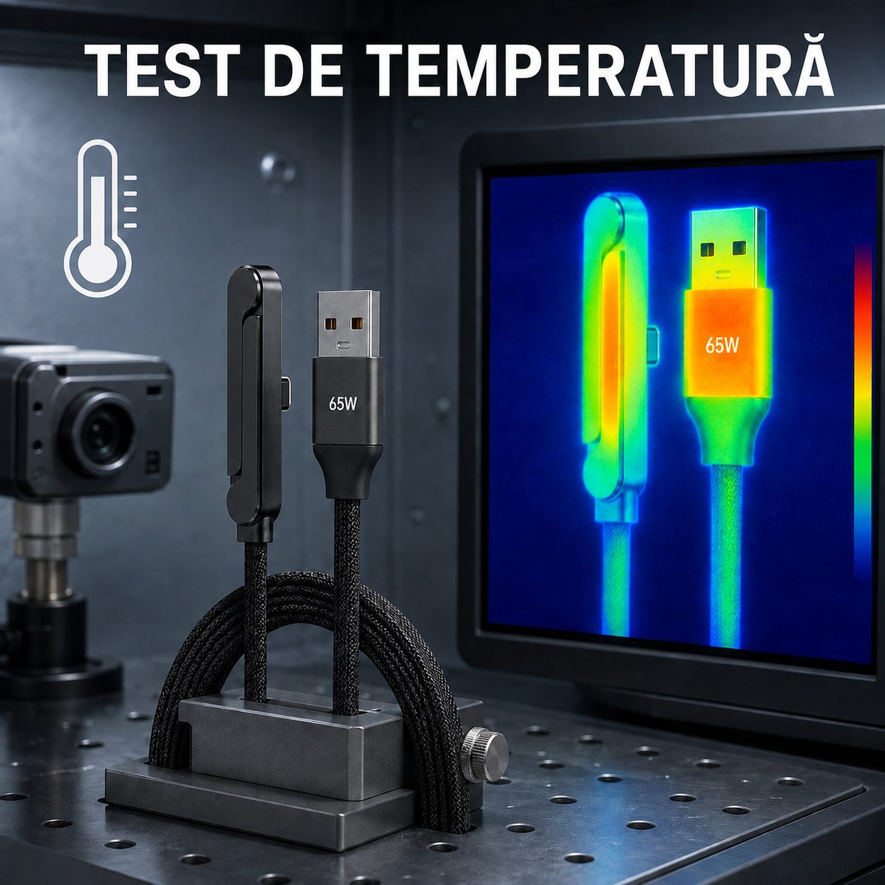 Cablu pliabil Surface Connect USB-C negru