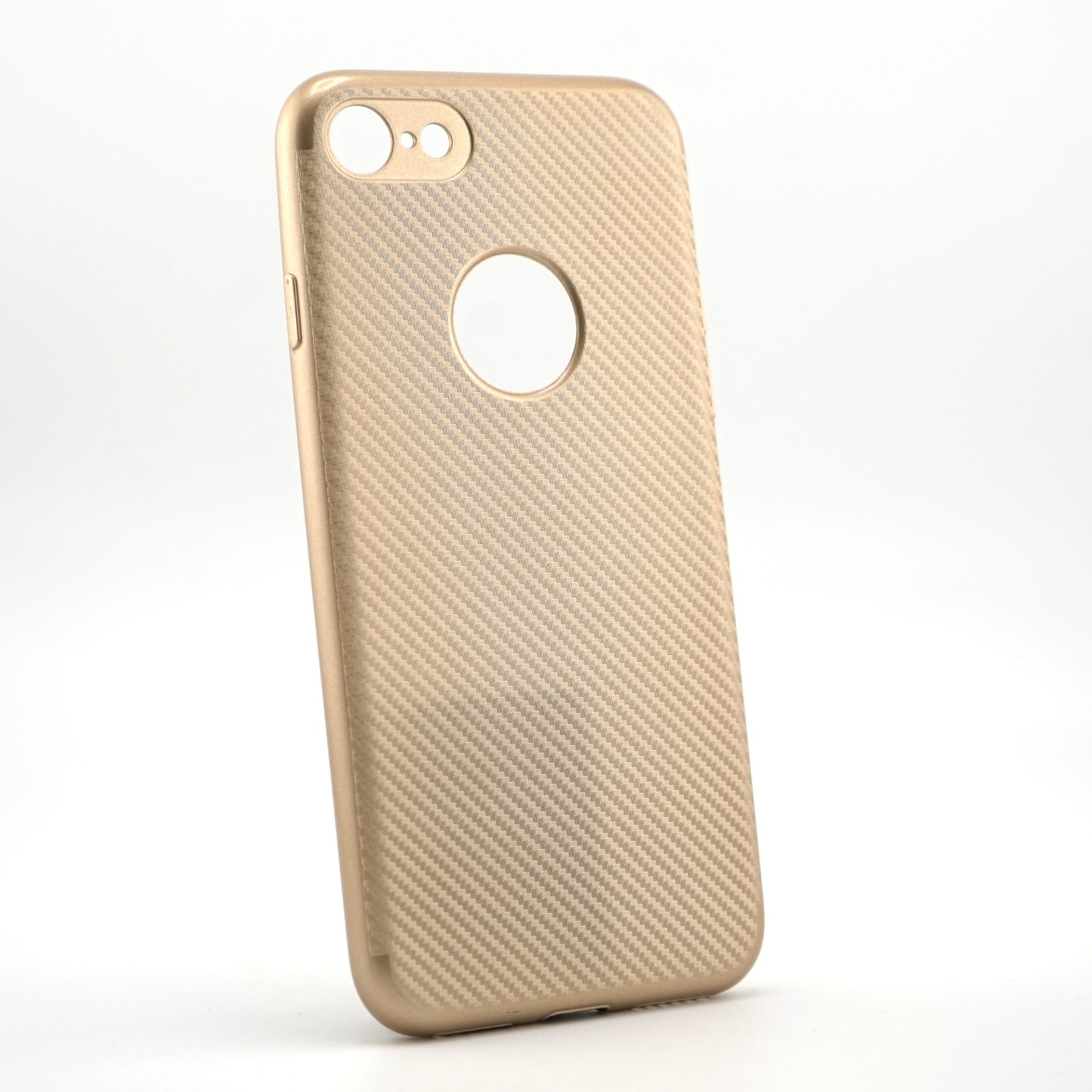 Husa Apple iPhone 7 i-Zore Carbon Fiber Auriu