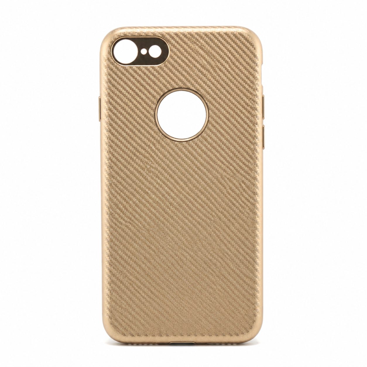 Husa Apple iPhone 7 i-Zore Carbon Fiber Auriu