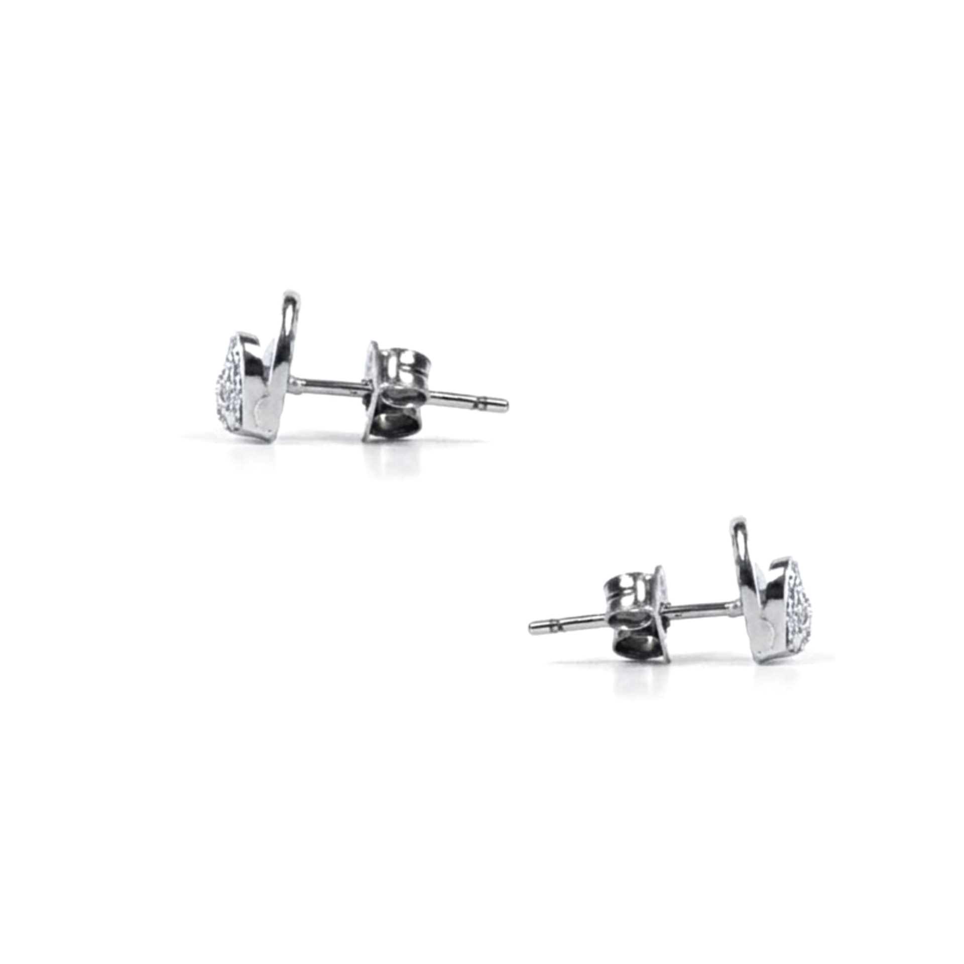 Cercei Argint 925 Inima Dubla, 1.32 g