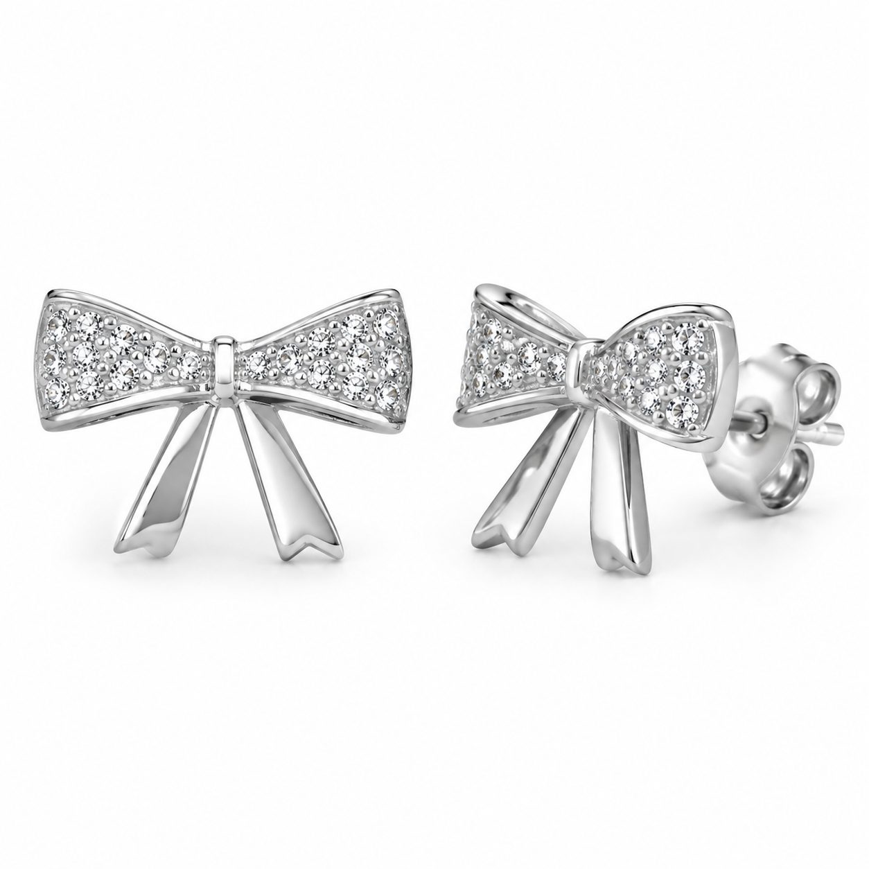 Cercei damă argint 925 model fundă Jolie Silver