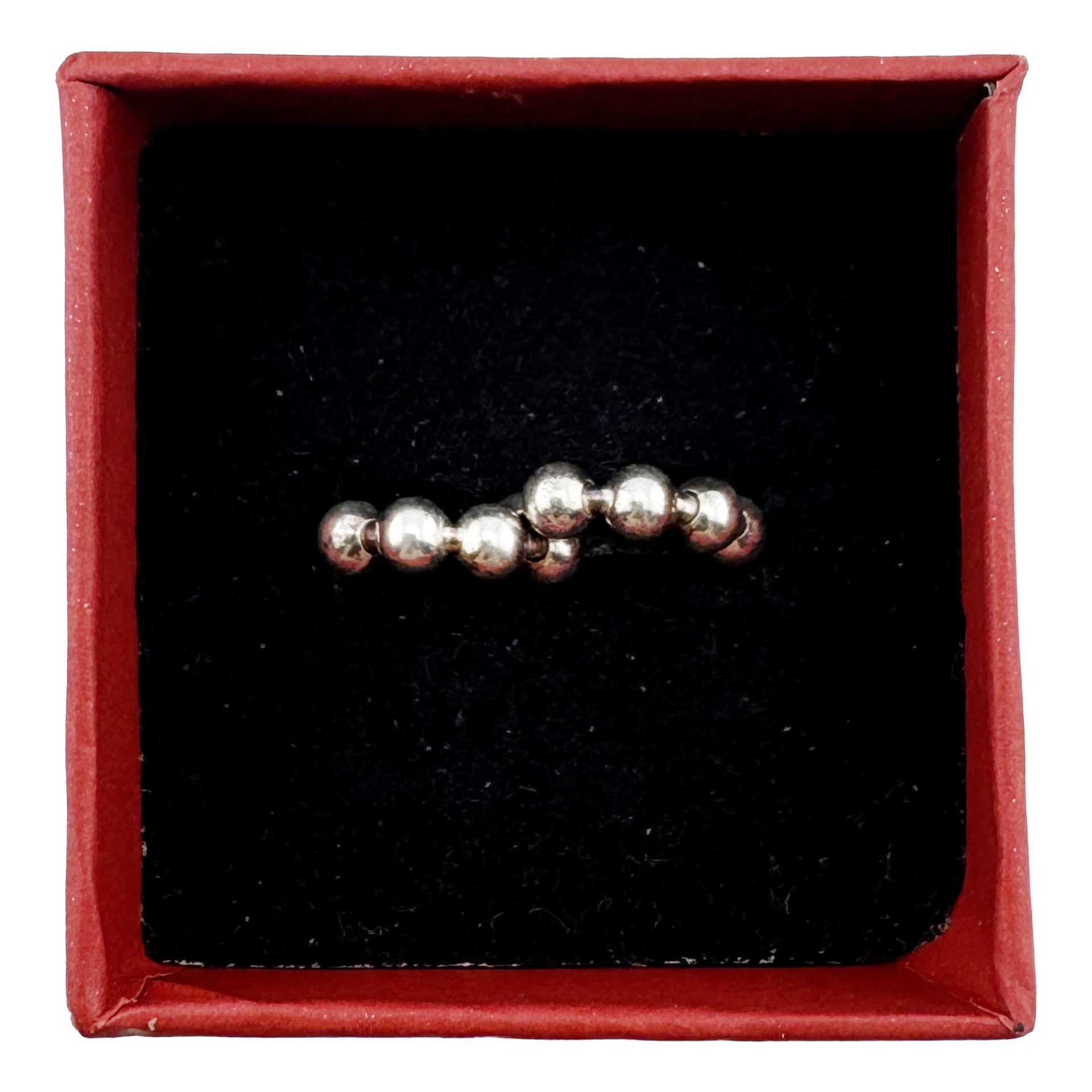 Cercei pentru Dama, Jolie, Argint 925, Model Creole cu 4 Bilute, 12 mm, 1.6g, 1 cm x 1 cm, Argintiu