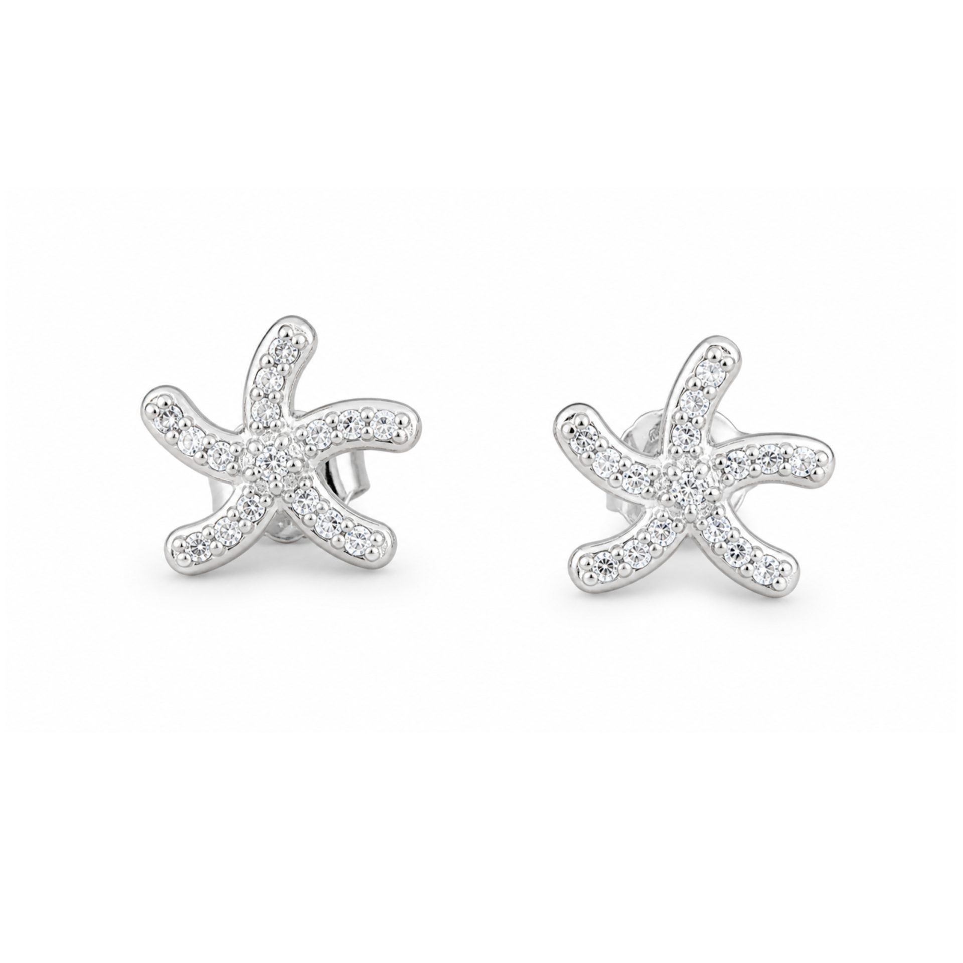 Cercei din Argint 925 Model Stea de Mare Jolie Silver