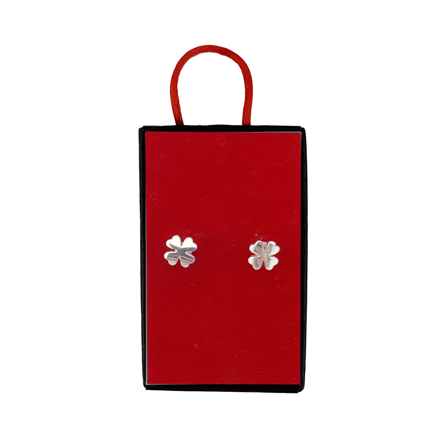 Cercei din Argint 925, Jolie Silver, pentru Dama, Model Trifoi, 1.27 g, Design Elegant si Romantic, Argintiu