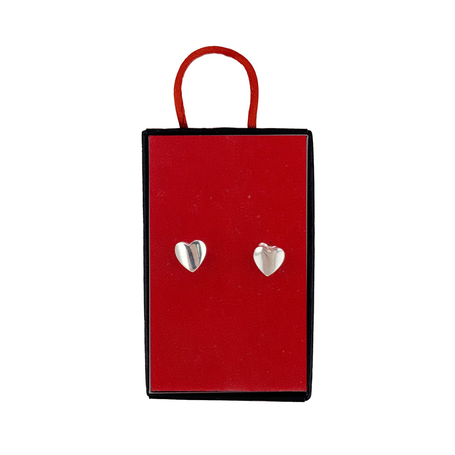 Cercei din Argint 925, Jolie Silver, pentru Dama, Model Inima, 1.27 g, Design Elegant si Romantic, Argintiu