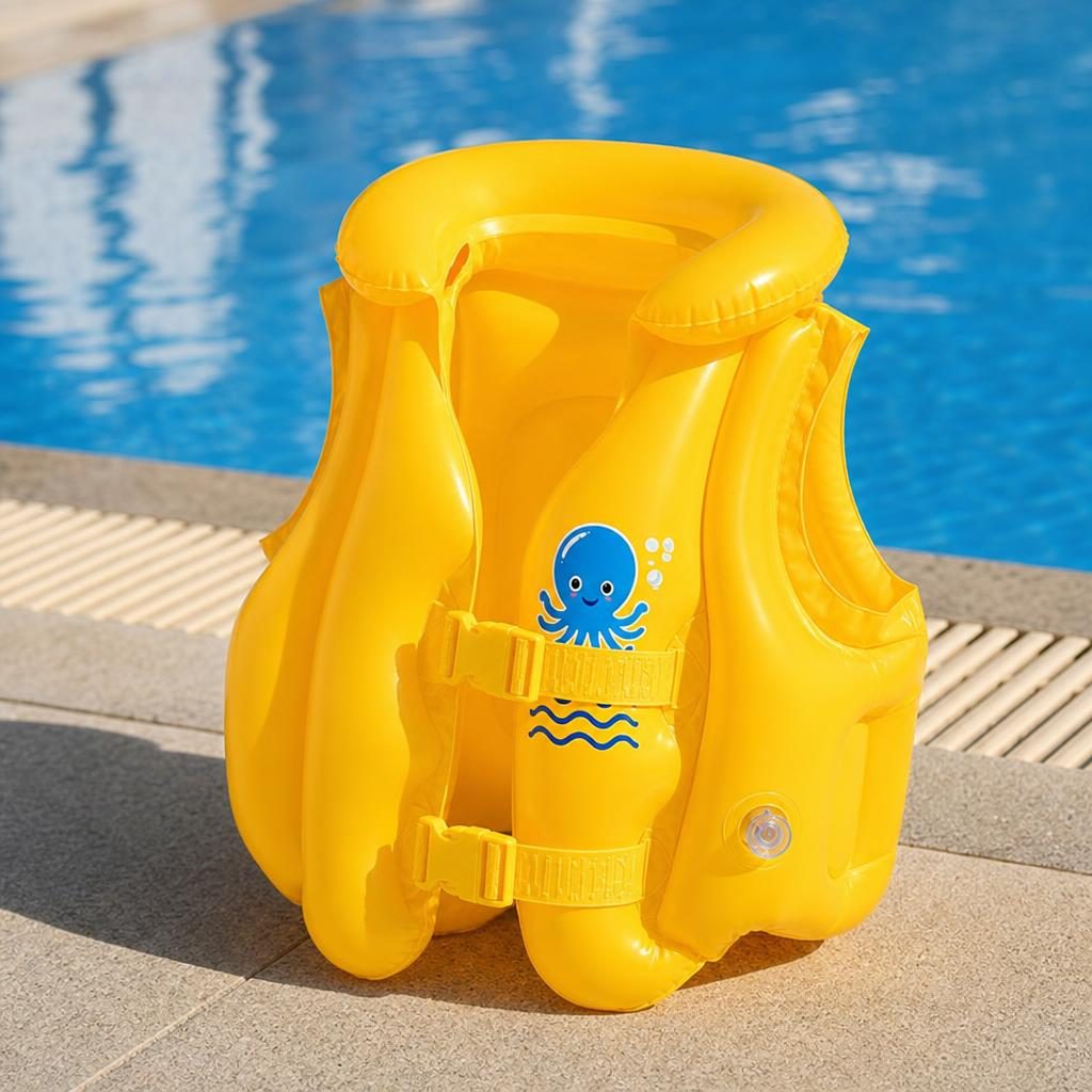 Vesta Gonflabila pentru Inot, Flippy, Model Gonflabil pentru Apa, Material PVC si Structura Gonflabila, Confort pe Apa, Stabilitate si Distractie pentru Vara, Ideal pentru Piscina, Plaja, Vacante si Activitati Acvatice