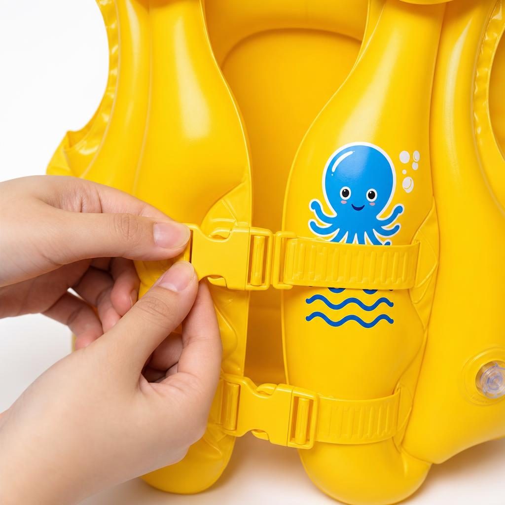 Vesta Gonflabila pentru Inot, Flippy, Model Gonflabil pentru Apa, Material PVC si Structura Gonflabila, Confort pe Apa, Stabilitate si Distractie pentru Vara, Ideal pentru Piscina, Plaja, Vacante si Activitati Acvatice