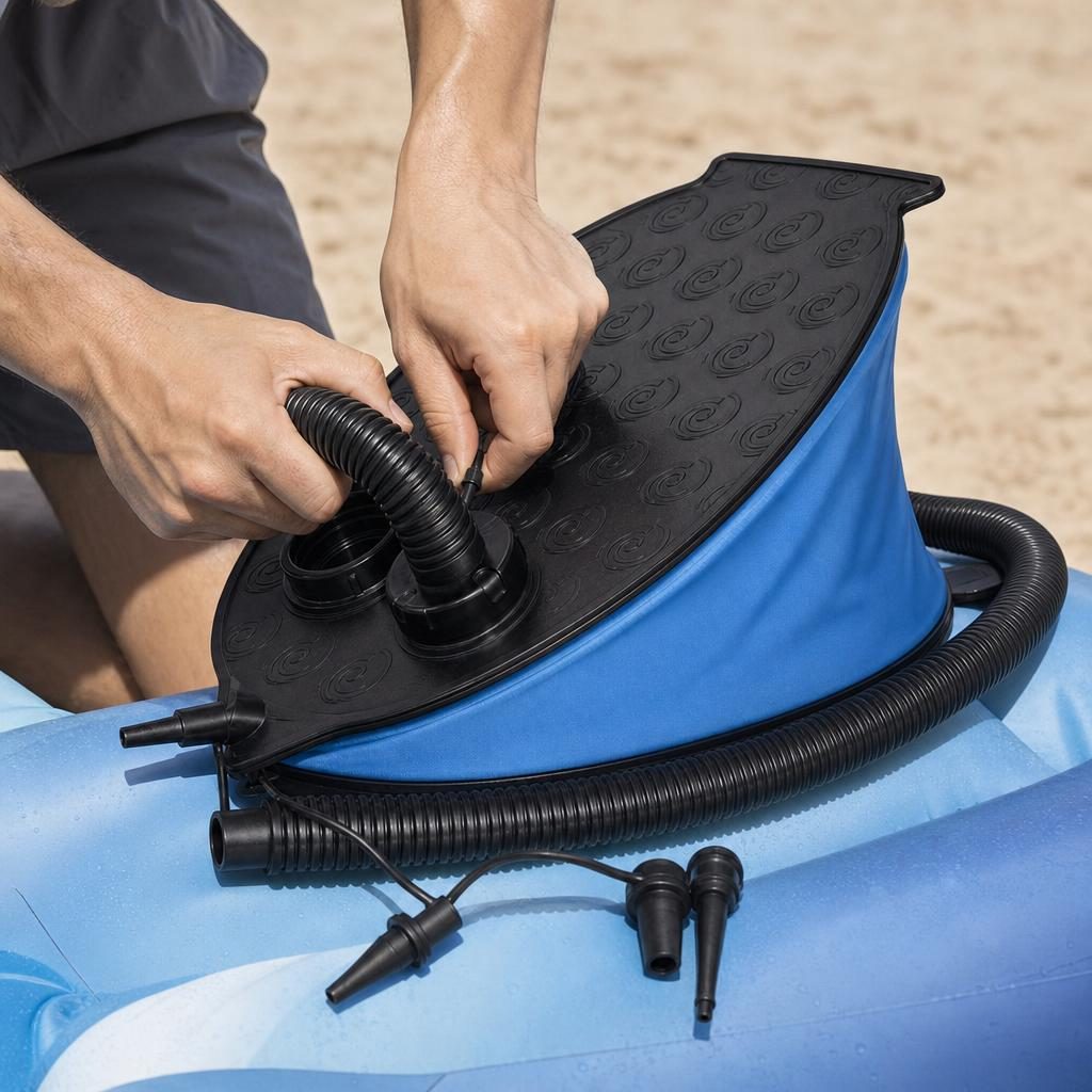 Colac Gonflabil pentru Inot, Flippy, Model Gonflabil pentru Apa, Actionare Manuala fara Alimentare Electrica, Confort pe Apa, Stabilitate si Distractie pentru Vara, Ideal pentru Piscina, Plaja, Vacante si Activitati Acvatice