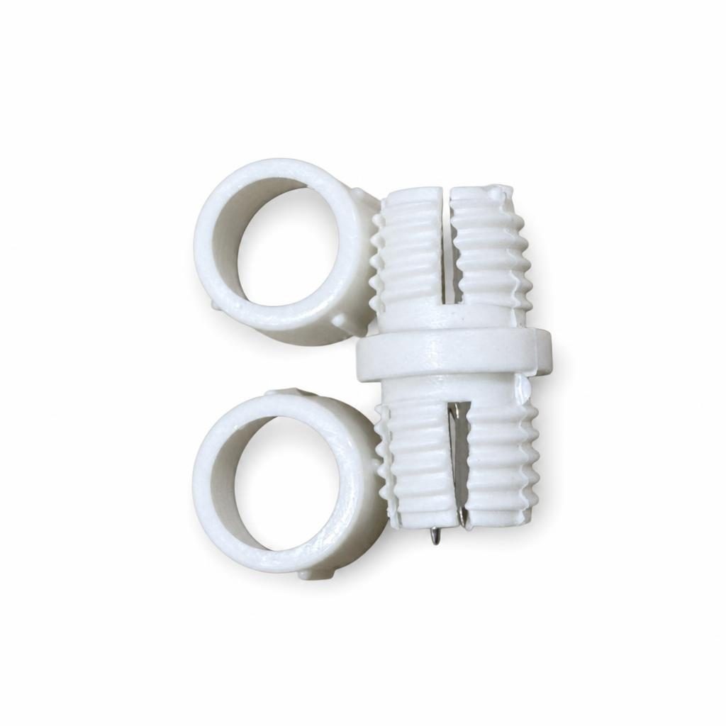 Conector instalatie de craciun, TOPinStock, 2 capete, cupru - Imagine