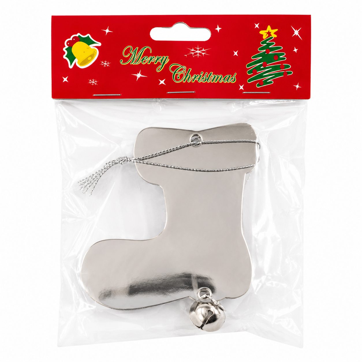 Ornament brad, , Gheata, Argintiu, Lucios, 10*25CM, Acril, Interior/ Exterior 1