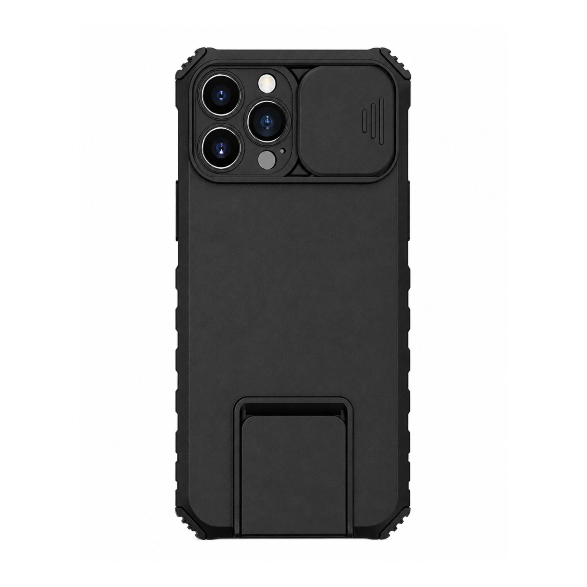 Husă Defender cu stand pentru iPhone 13 Pro negru