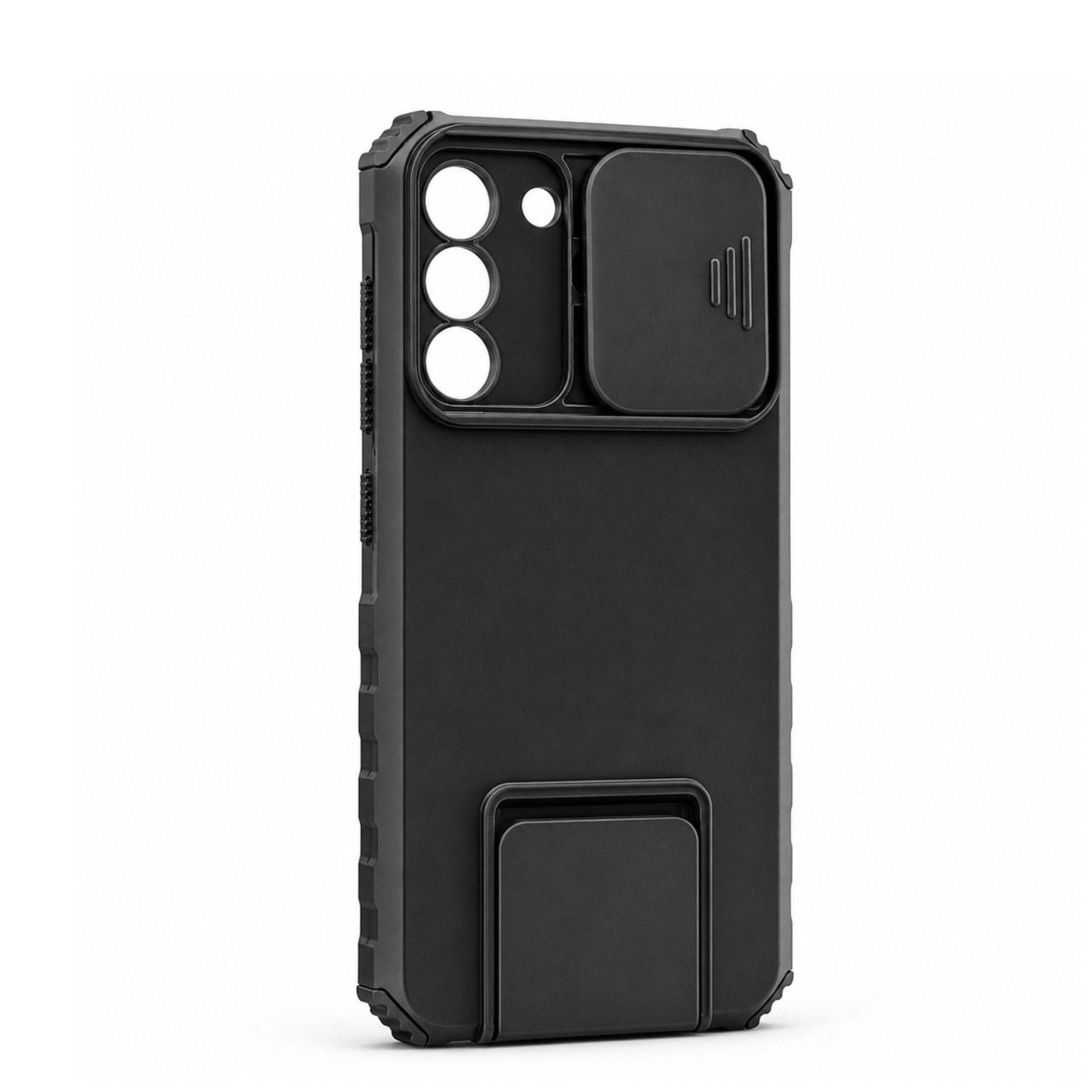 Husă Defender cu stand Galaxy S21 FE negru