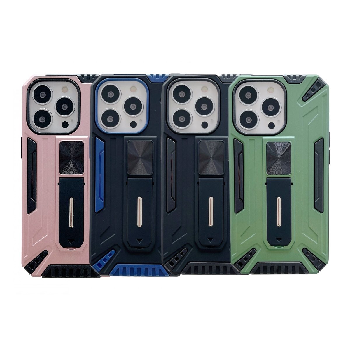 Husa de Protectie TOPinStock pentru Apple Defender Sergeant Brave cu Suport - Imagine