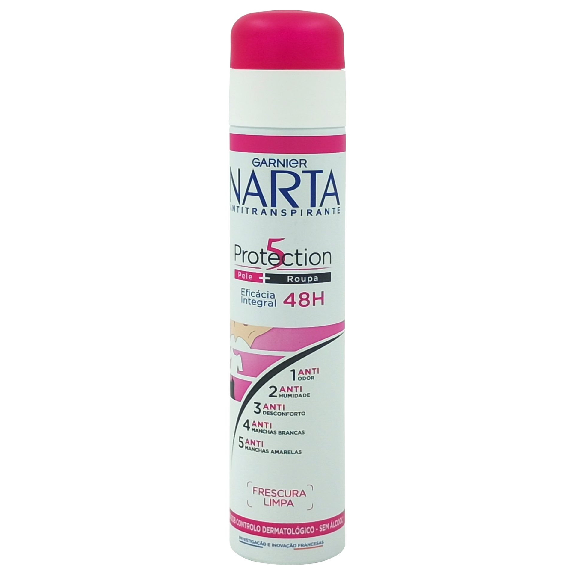 Antiperspirant Deodorant, Garnier Narta, 200 ml Protection 5 1