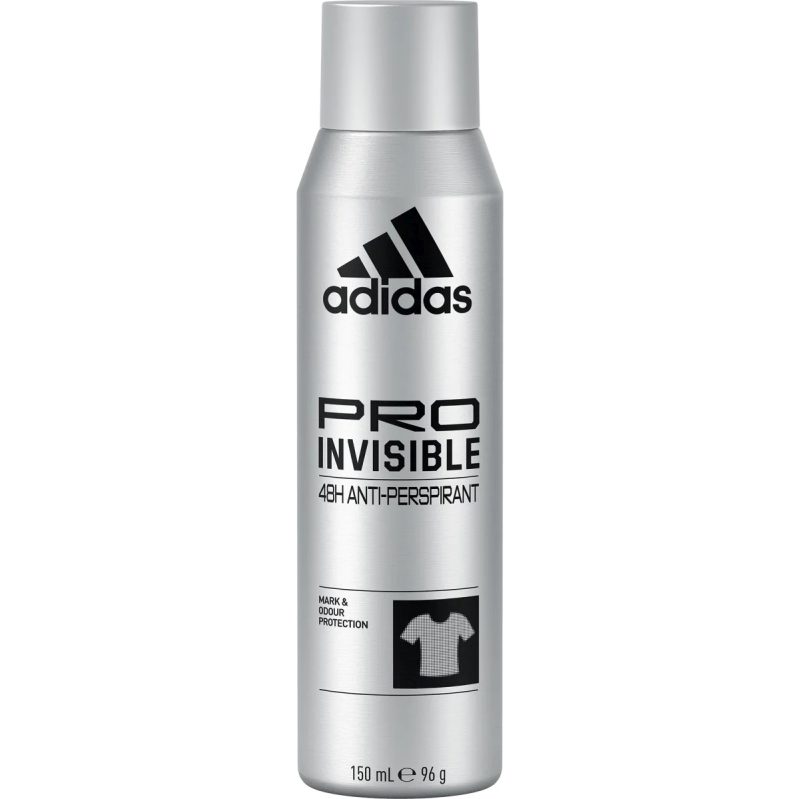 Antiperspirant Deodorant, Adidas, 150 ml Men Pro Invisible 1