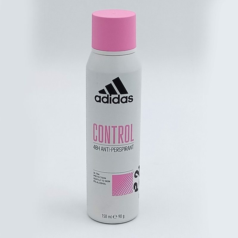 Antiperspirant Deodorant, Adidas, 150 ml Control 0% Alcool 1