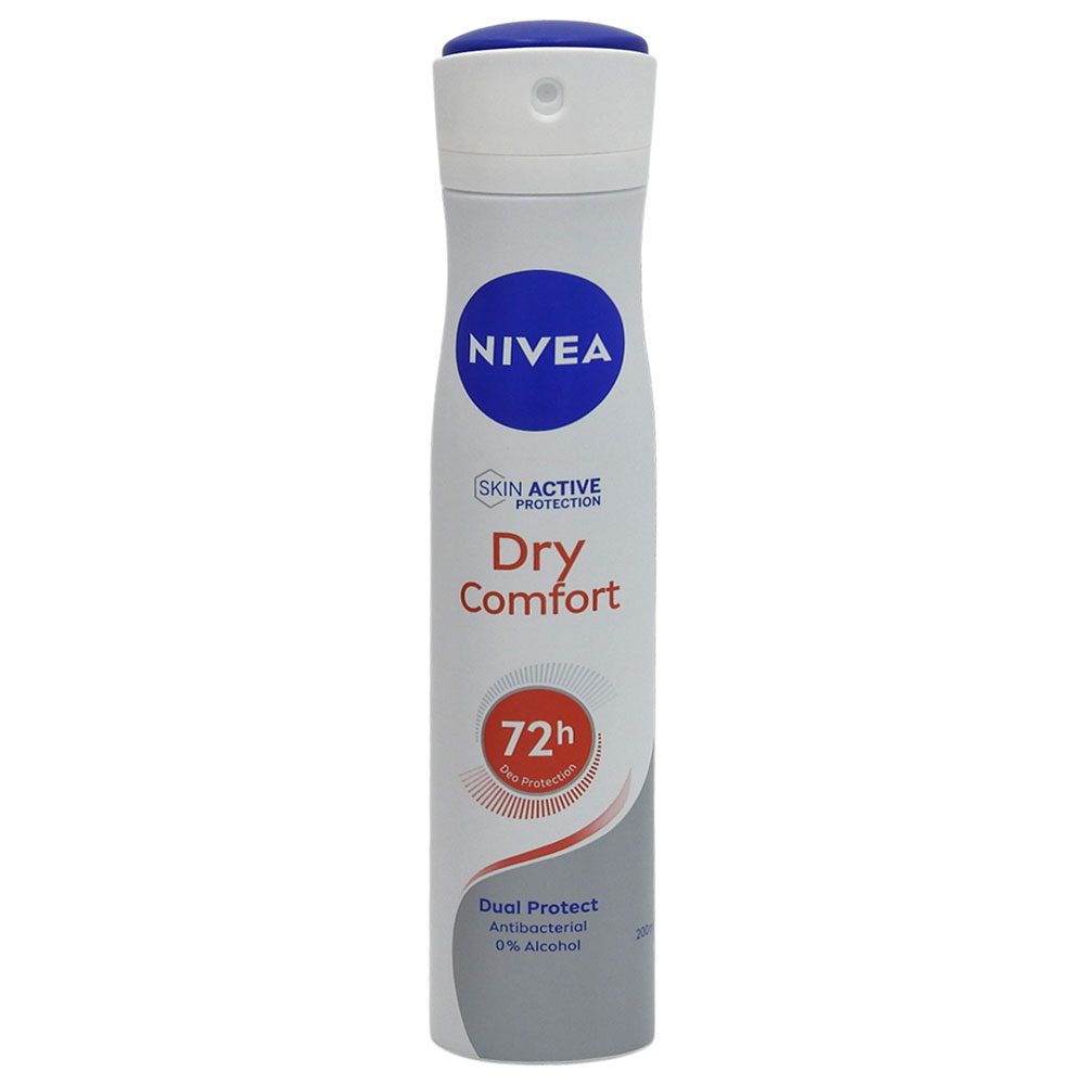 Antiperspirant Deodorant, Nivea, 200 ml Dry Comfort 1